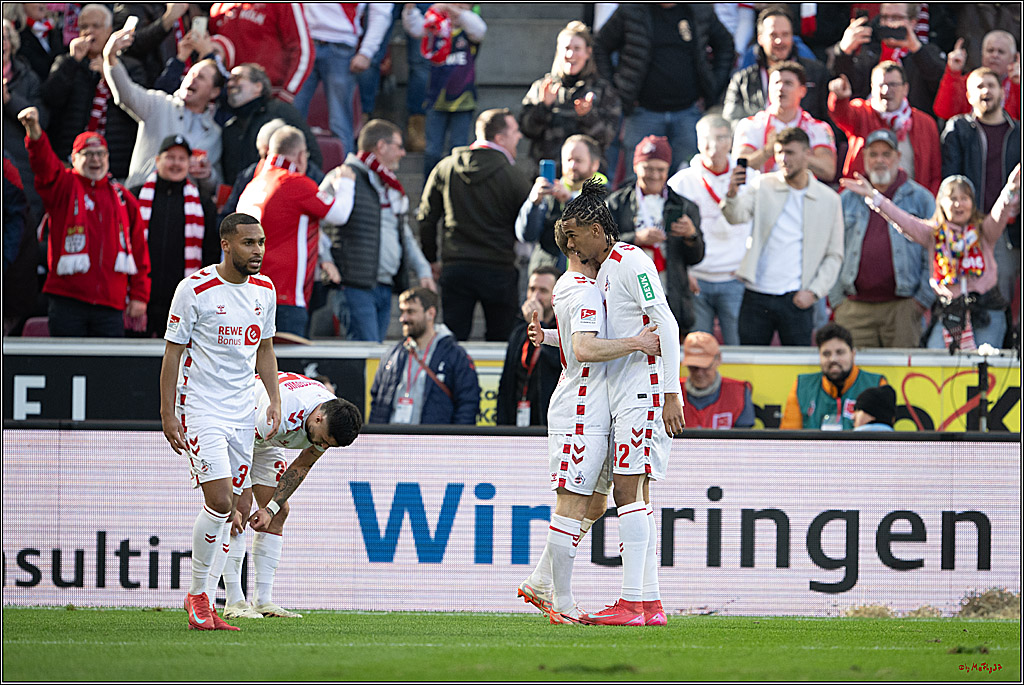 2. Fussball Bundesliga, 1.FC Köln - Fortuna Düsseldorf 1895, 23.02.2025